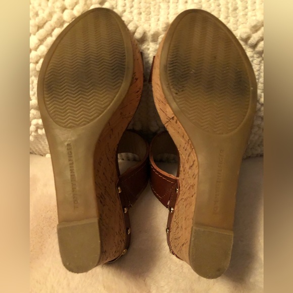 **LAST CHANCE” - GUC Tommy Hilfiger Wedge Sandals - Picture 5 of 5
